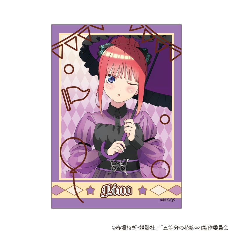 ミニフォト「五等分の花嫁∽」02/二乃ver. コンプリートBOX(全6種)(公式イラスト)