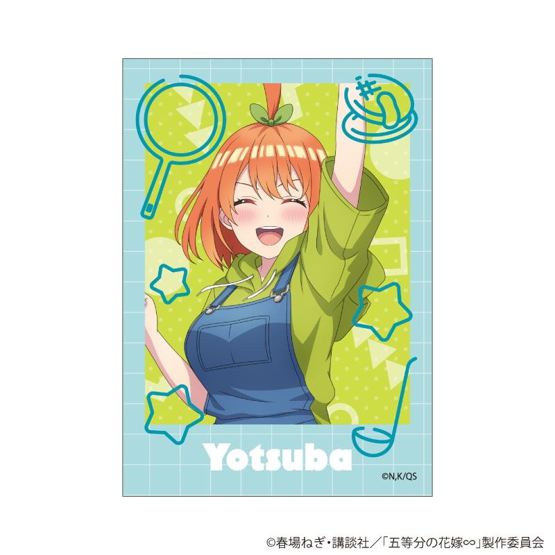 ミニフォト「五等分の花嫁∽」04/四葉ver. ブラインド(6種)(公式イラスト)
