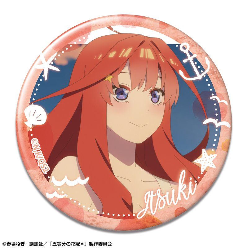 五等分の花嫁* 缶バッジ デザイン17 中野五月 A