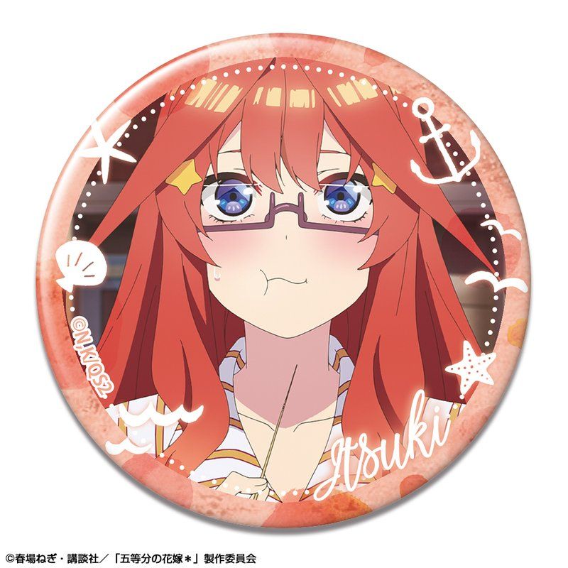 五等分の花嫁* 缶バッジ デザイン18 中野五月 B