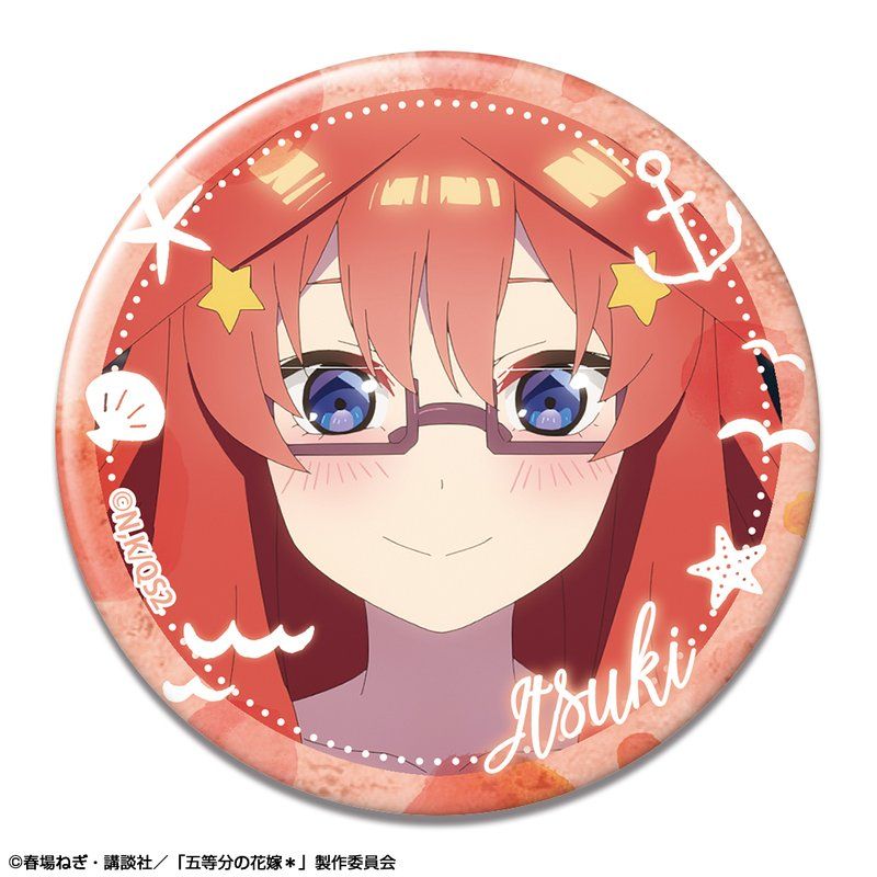 五等分の花嫁* 缶バッジ デザイン19 中野五月 C