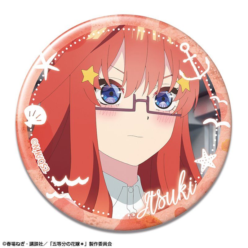 五等分の花嫁* 缶バッジ デザイン20 中野五月 D