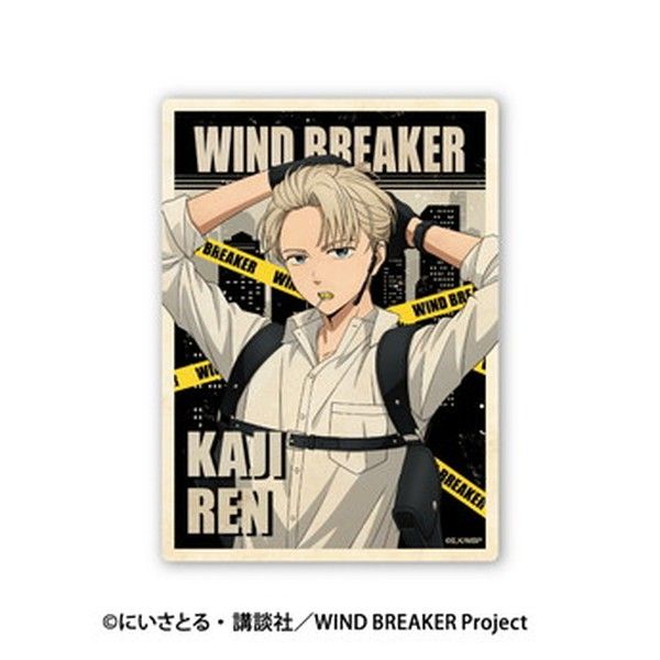 WIND BREAKER トラベルステッカー 6 梶蓮(2025年4月版)