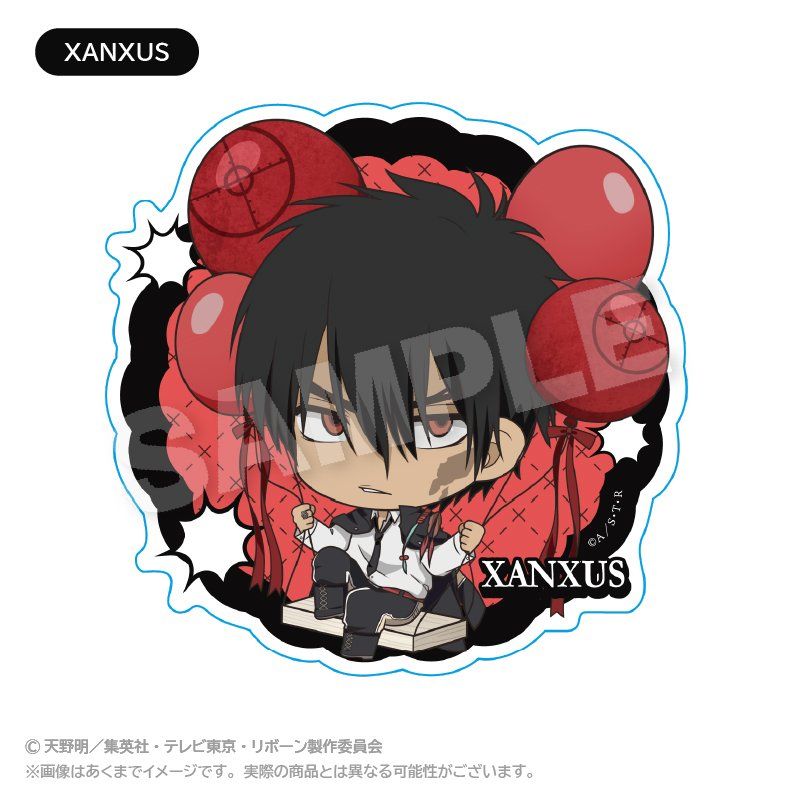 家庭教師ヒットマンREBORN! ばるんこステッカー XANXUS