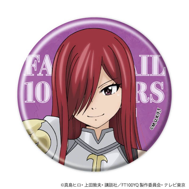 缶バッジ「TVアニメ『FAIRY TAIL 100年クエスト』」01/コンプリートBOX(全5種)(公式イラスト)