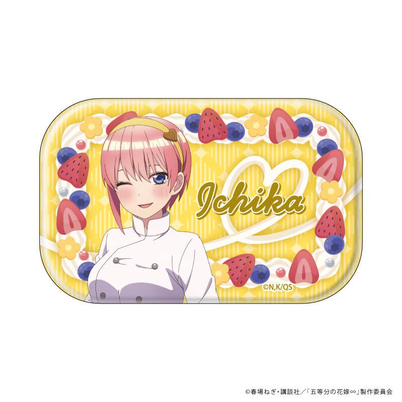 スクエア缶バッジ(横長)「五等分の花嫁∽」01/REVIVALver. コンプリートBOX(全5種)(描き下ろしイラスト)