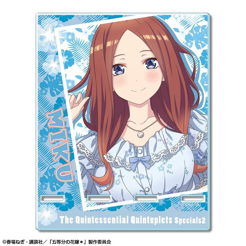 五等分の花嫁* アクリルスマホスタンド デザイン08 中野三玖 B