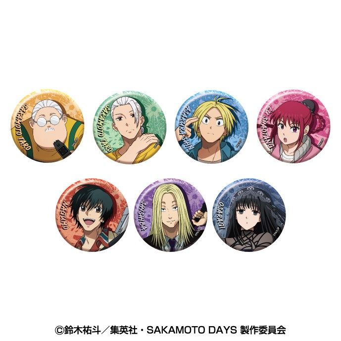 SAKAMOTO DAYS ラメキラカンバッジコレクション