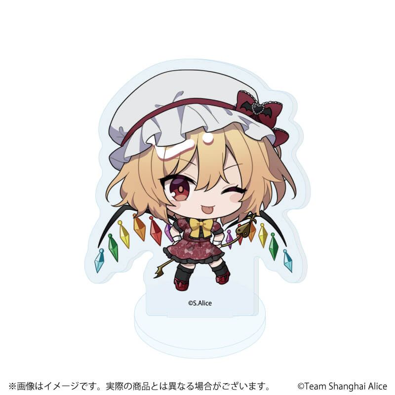 アクリルぷちスタンド「東方Project」02/病みかわいいver. ブラインド(6種)(ミニキャライラスト)
