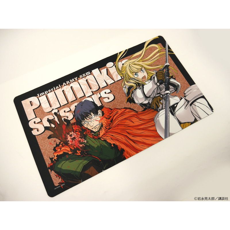 プレミアムマルチラバーマット「Pumpkin Scissors」01/アリス少尉&オーランド伍長(公式イラスト)
