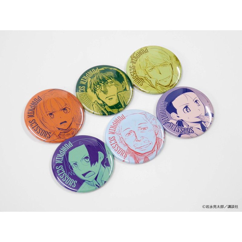 缶バッジ「Pumpkin Scissors」01/コンプリートBOX(全6種)(公式イラスト)