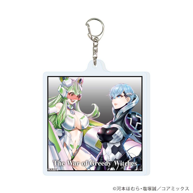 アクリルキーホルダー「魔女大戦 32人の異才の魔女は殺し合う」01/コンプリートBOX(全7種)(公式イラスト)