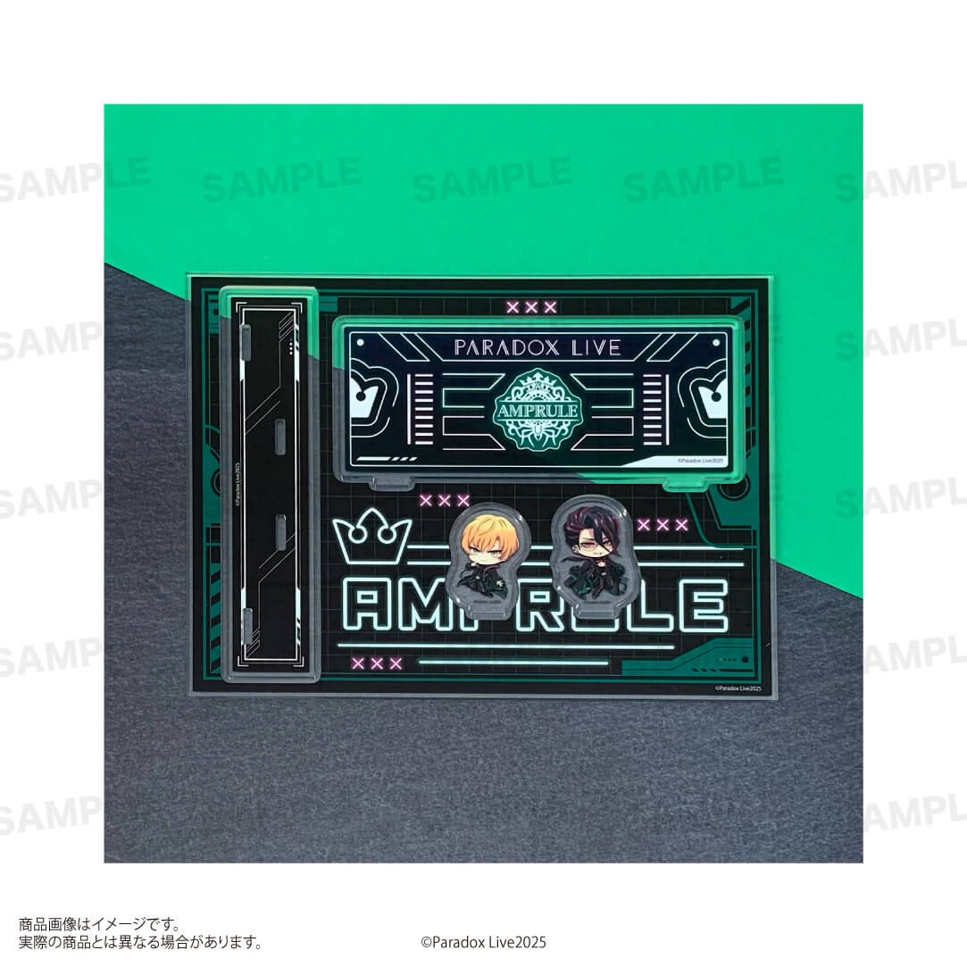「Paradox Live」アクリルジオラマ（きゃらほっぴん！）サイバーパンクver. AMPRULE