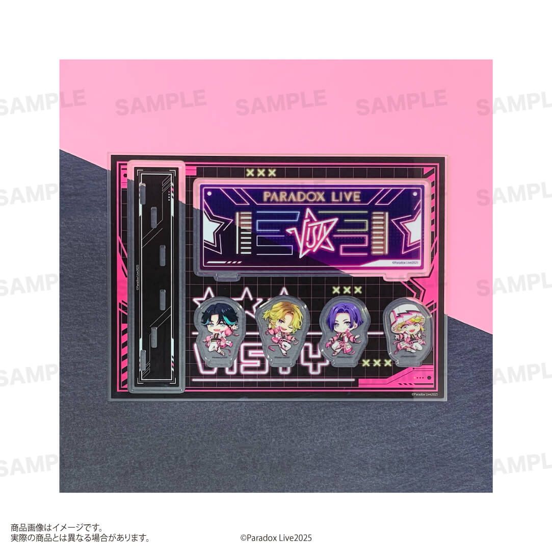「Paradox Live」アクリルジオラマ（きゃらほっぴん！）サイバーパンクver. VISTY