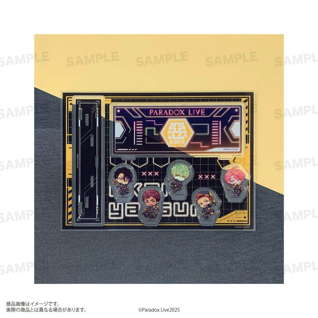 「Paradox Live」アクリルジオラマ（きゃらほっぴん！）サイバーパンクver. 悪漢奴等