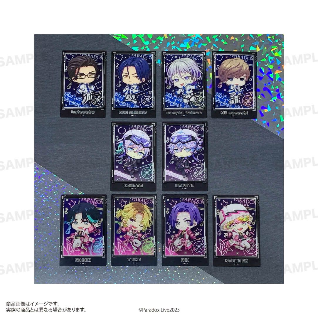 「Paradox Live」トレーディングアクリルカードB（きゃらほっぴん！）サイバーパンクver. BOX