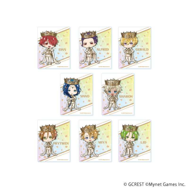 アクリルカード「夢王国と眠れる100人の王子様」06/コンプリートBOX(全8種)(ミニキャライラスト)
