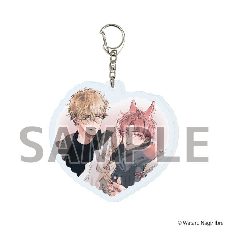 アクリルキーホルダー「フェロモホリック」01/ブラインド(6種)(公式&描き下ろしイラスト)