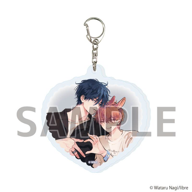 アクリルキーホルダー「フェロモホリック」01/ブラインド(6種)(公式&描き下ろしイラスト)