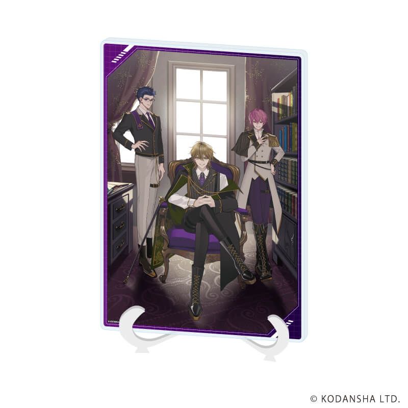 アクリルアートボード(A5サイズ)「ハンドレッドノート」05/クラウンクレイン(公式イラスト)