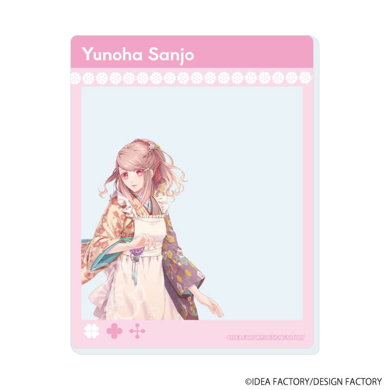 アクリルカード「ゆのはなSpRING！」01/ブラインド(9種)(公式イラスト)