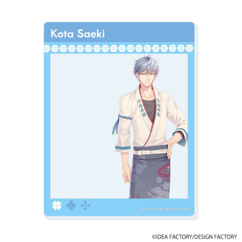 アクリルカード「ゆのはなSpRING！」01/ブラインド(9種)(公式イラスト)