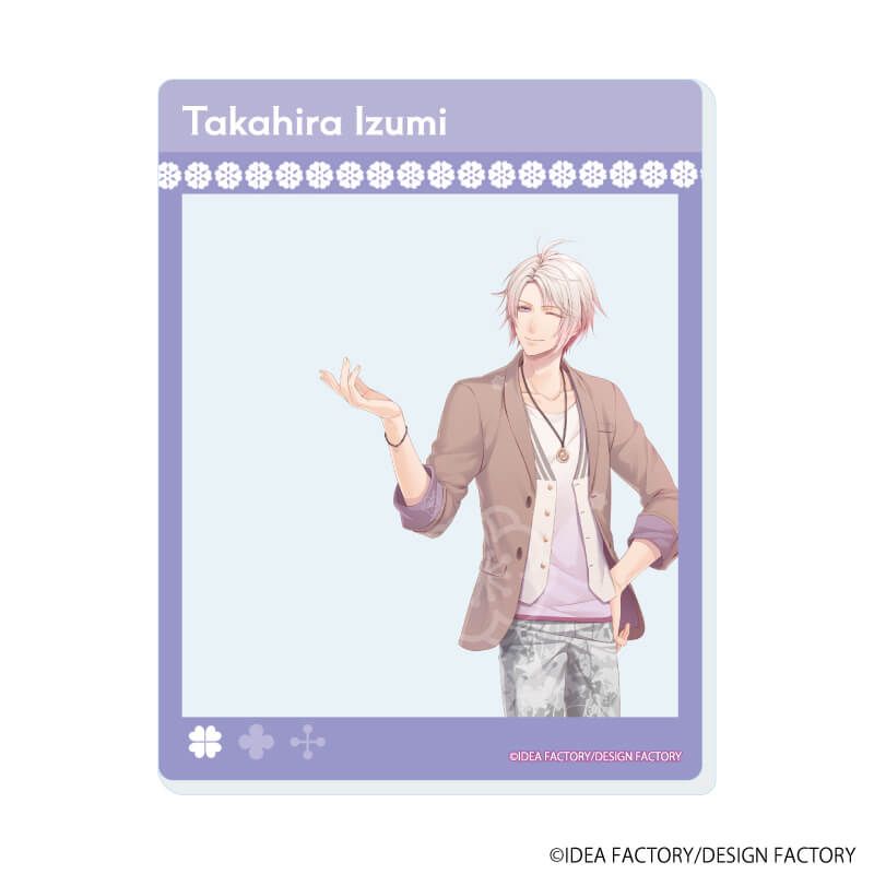 アクリルカード「ゆのはなSpRING！」01/ブラインド(9種)(公式イラスト)