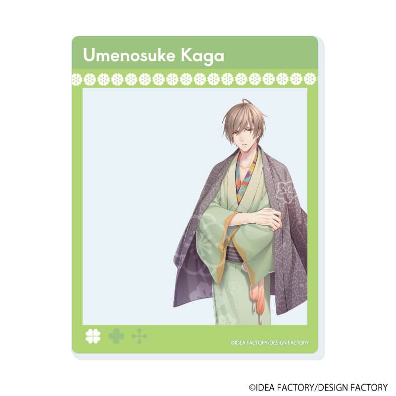 アクリルカード「ゆのはなSpRING！」01/ブラインド(9種)(公式イラスト)