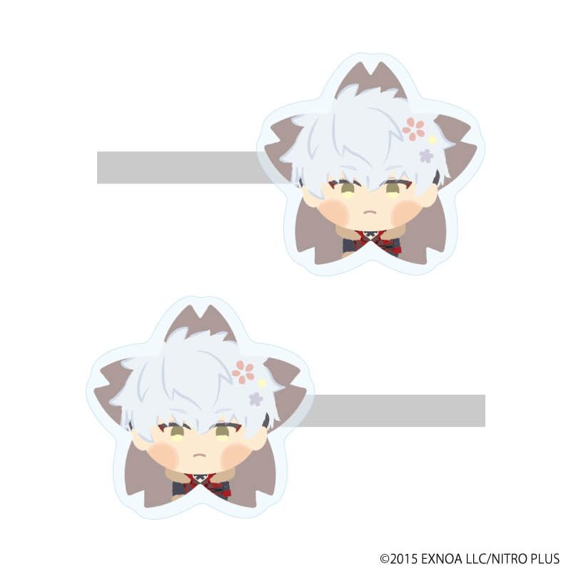 前髪クリップ2個セット「わんぱく！刀剣乱舞」94/おおちどりじゅうもんじやり