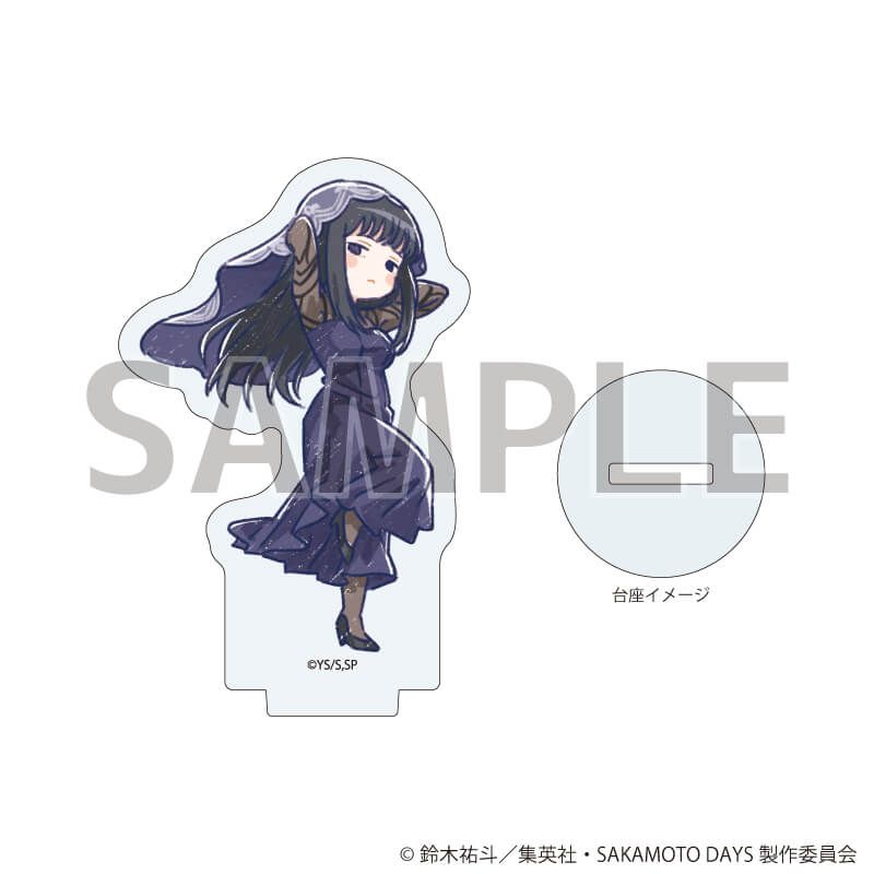 アクリルぷちスタンド「SAKAMOTO DAYS」01/通常衣装ver. ブラインド(9種)(グラフアートイラスト)