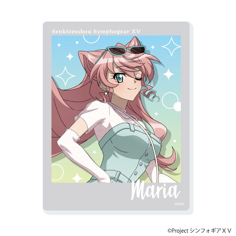 アクリルカード「戦姫絶唱シンフォギアＸＶ」03/ブラインド(8種)(描き下ろしイラスト)