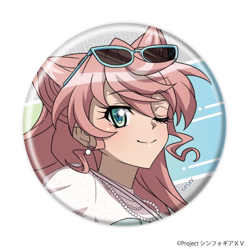 缶バッジ「戦姫絶唱シンフォギアＸＶ」24/ブラインド(8種)(描き下ろしイラスト)