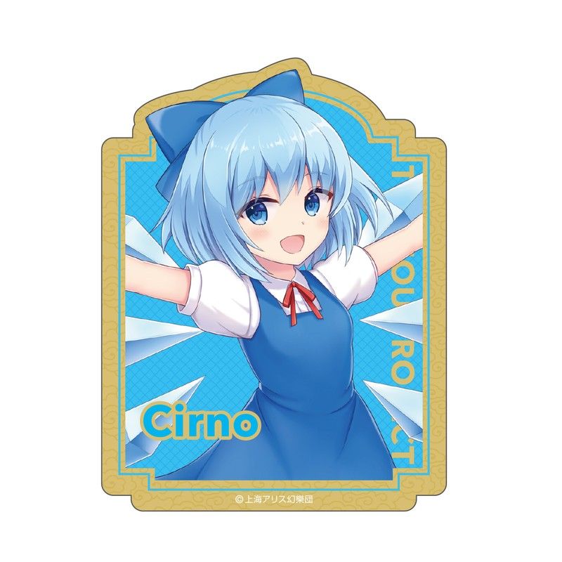 東方Project ステッカー チルノ
