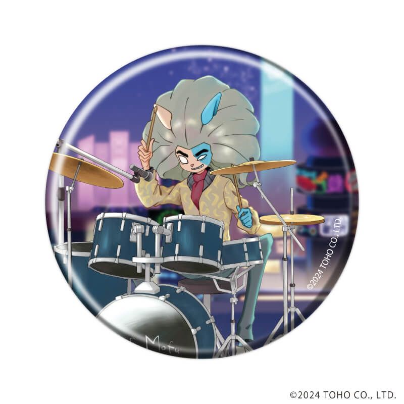 缶バッジ「Mofu Mofu Music Caravan」01/ブラインド(6種)