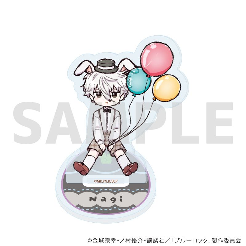 アクリルぷちスタンド「TVアニメ『ブルーロック』」08/イースターver. コンプリートBOX(全6種)(グラフアートイラスト)