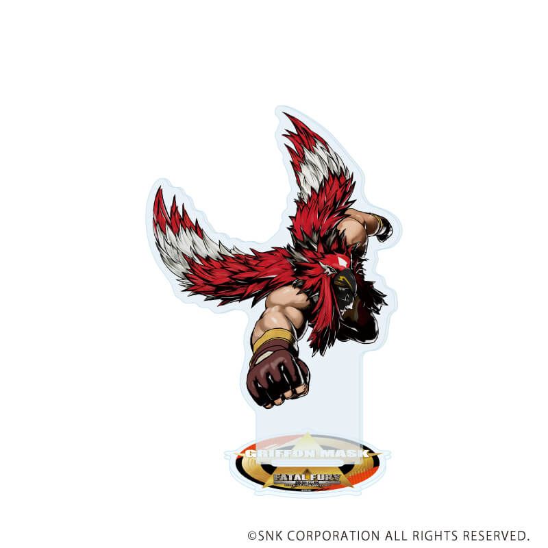 アクリルスタンド「餓狼伝説 City of the Wolves」08/グリフォンマスク(公式イラスト)