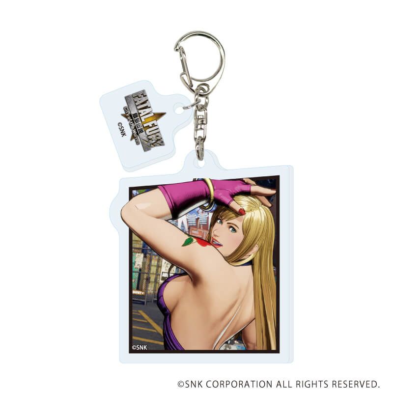 パーツ付きアクリルキーホルダー「餓狼伝説 City of the Wolves」01/コンプリートBOX(全8種)(公式イラスト)