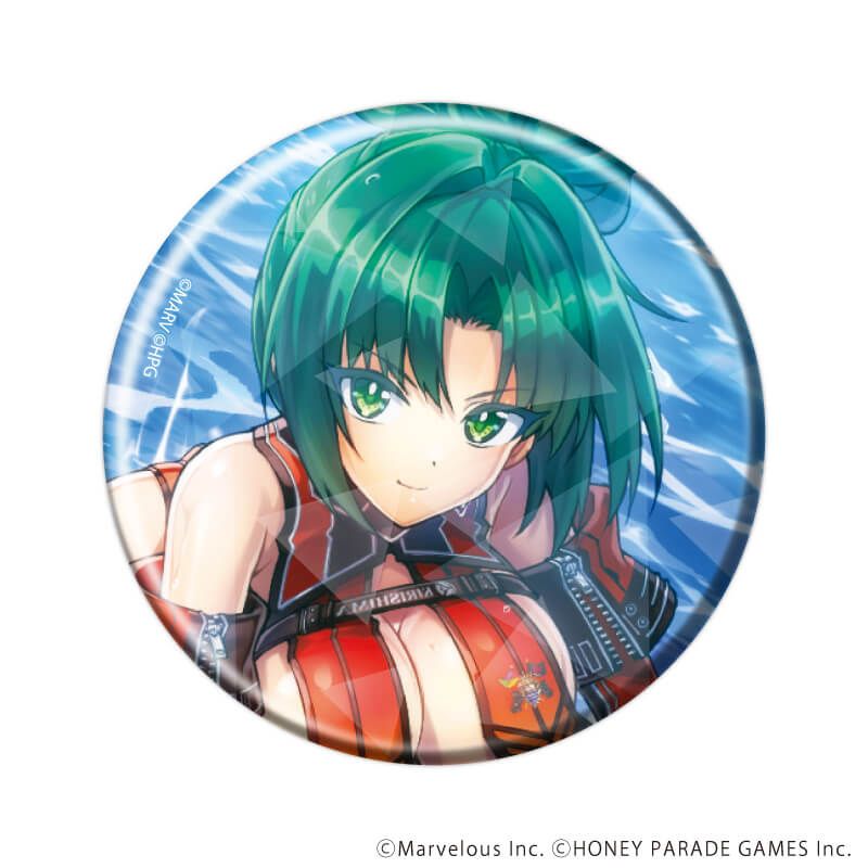 ホログラム缶バッジ(57mm)「ドルフィンウェーブ」01/BOX① コンプリートBOX(全8種)(公式イラスト)