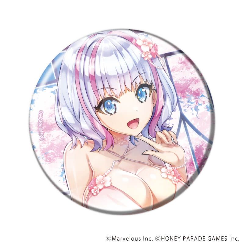 ホログラム缶バッジ(57mm)「ドルフィンウェーブ」03/BOX③ ブラインド(8種)(公式イラスト)