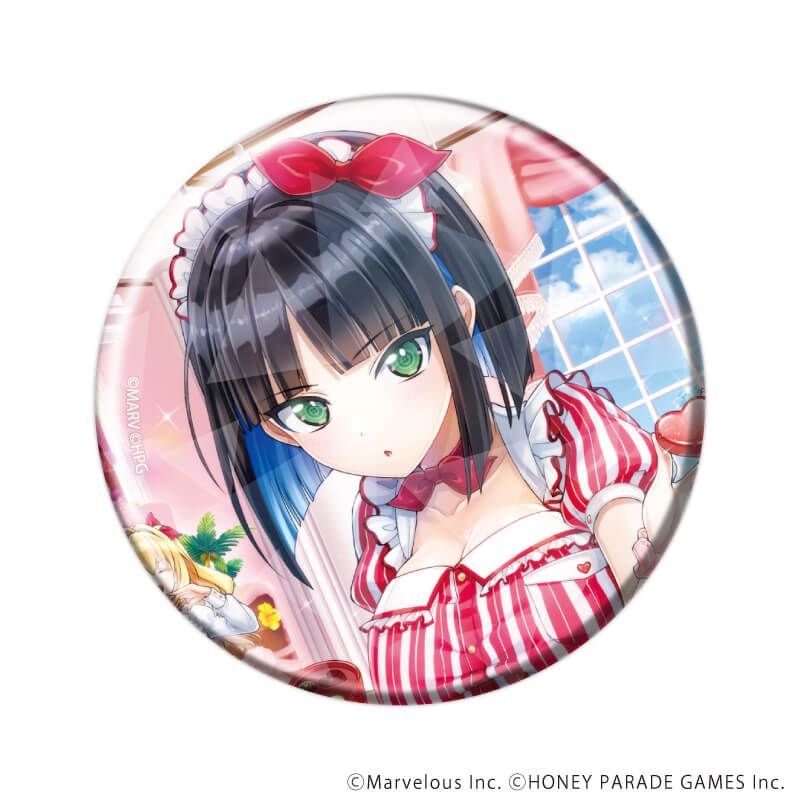 ホログラム缶バッジ(57mm)「ドルフィンウェーブ」03/BOX③ ブラインド(8種)(公式イラスト)