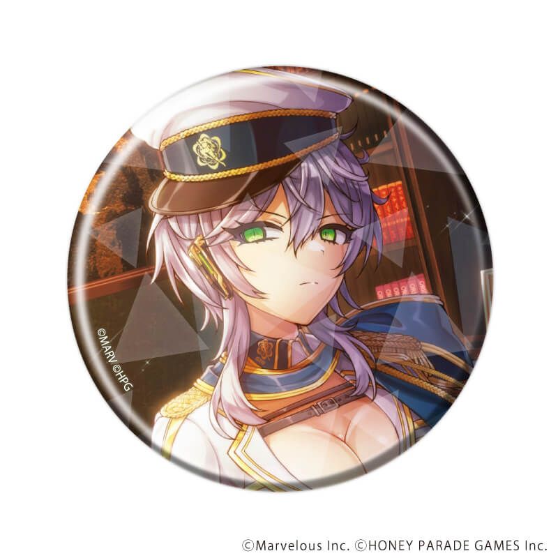 ホログラム缶バッジ(57mm)「ドルフィンウェーブ」03/BOX③ ブラインド(8種)(公式イラスト)