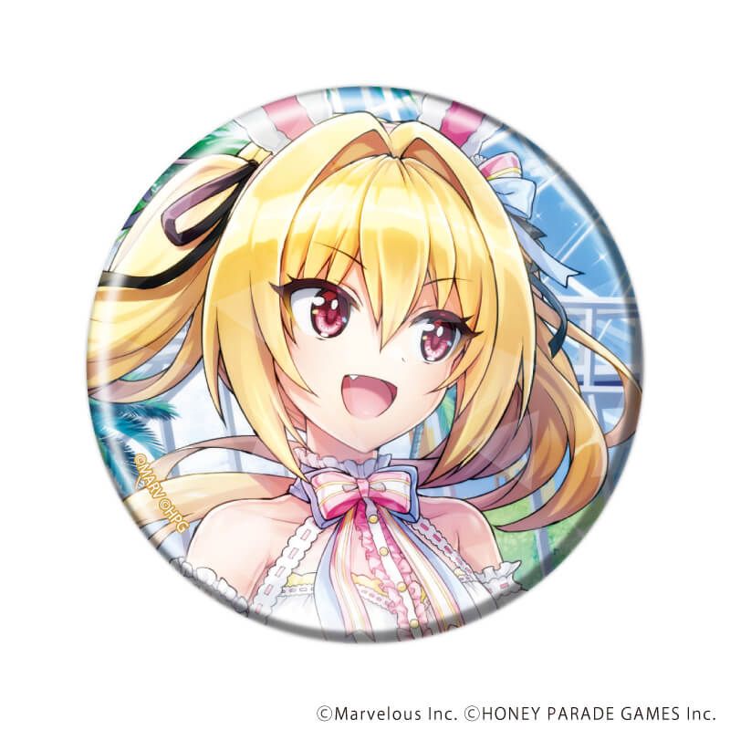 ホログラム缶バッジ(57mm)「ドルフィンウェーブ」01/BOX① ブラインド(8種)(公式イラスト)