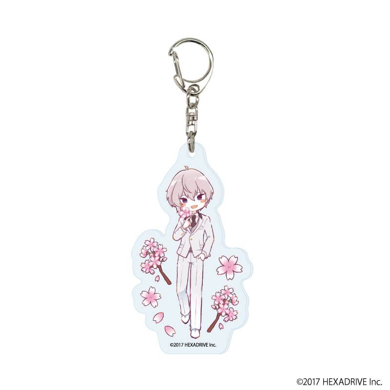 アクリルキーホルダー「MakeS -おはよう、私のセイ-」03/お花見ver. ブラインド(8種)(グラフアートイラスト)