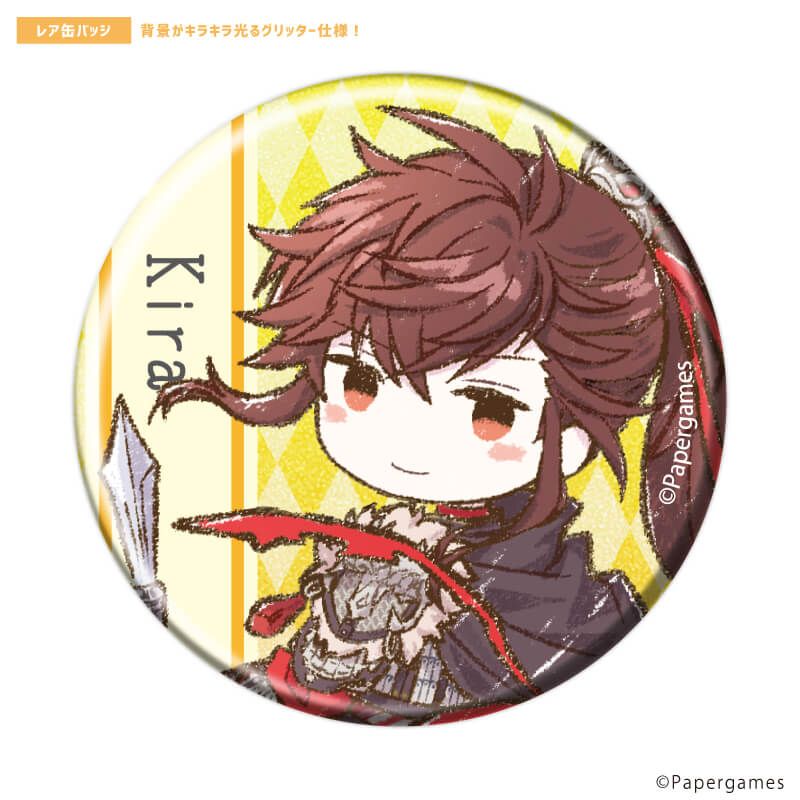 トレーディング缶バッジ(レア入り)「恋とプロデューサー～EVOL×LOVE～」16/1BOX8個入り(ノーマル全7種+レア1種)(グラフアートイラスト)