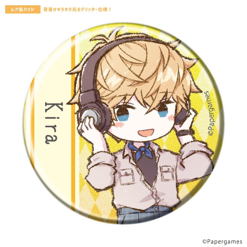 トレーディング缶バッジ(レア入り)「恋とプロデューサー～EVOL×LOVE～」16/1BOX8個入り(ノーマル全7種+レア1種)(グラフアートイラスト)