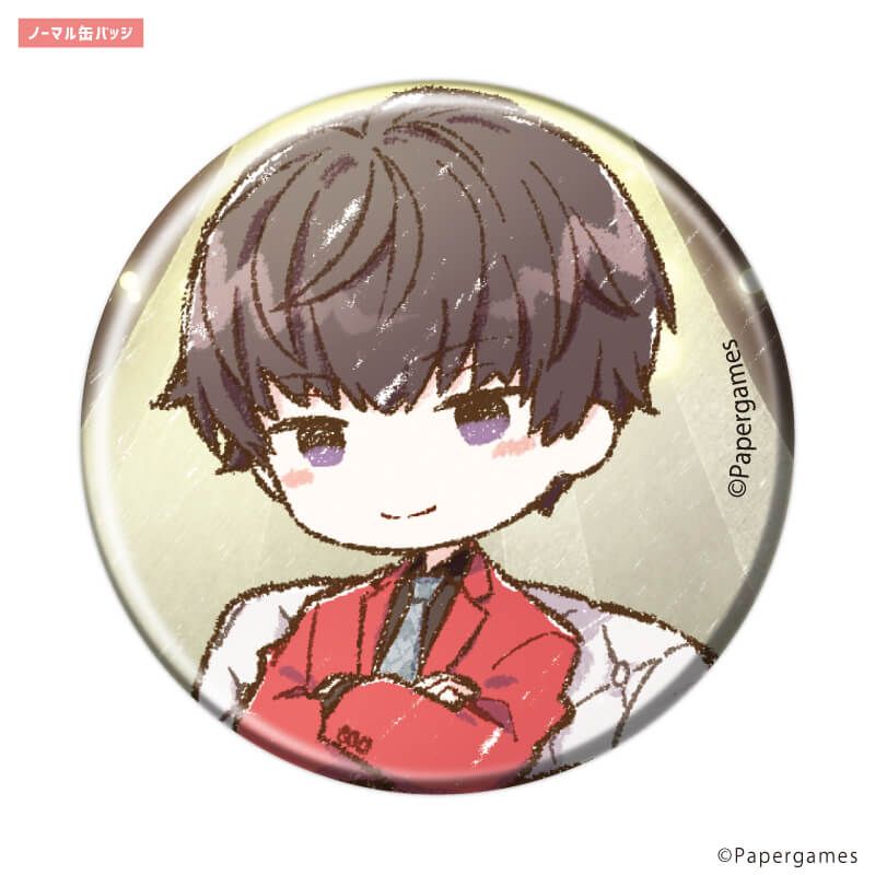 トレーディング缶バッジ(レア入り)「恋とプロデューサー～EVOL×LOVE～」14/1BOX8個入り(ノーマル全7種+レア1種)(グラフアートイラスト)