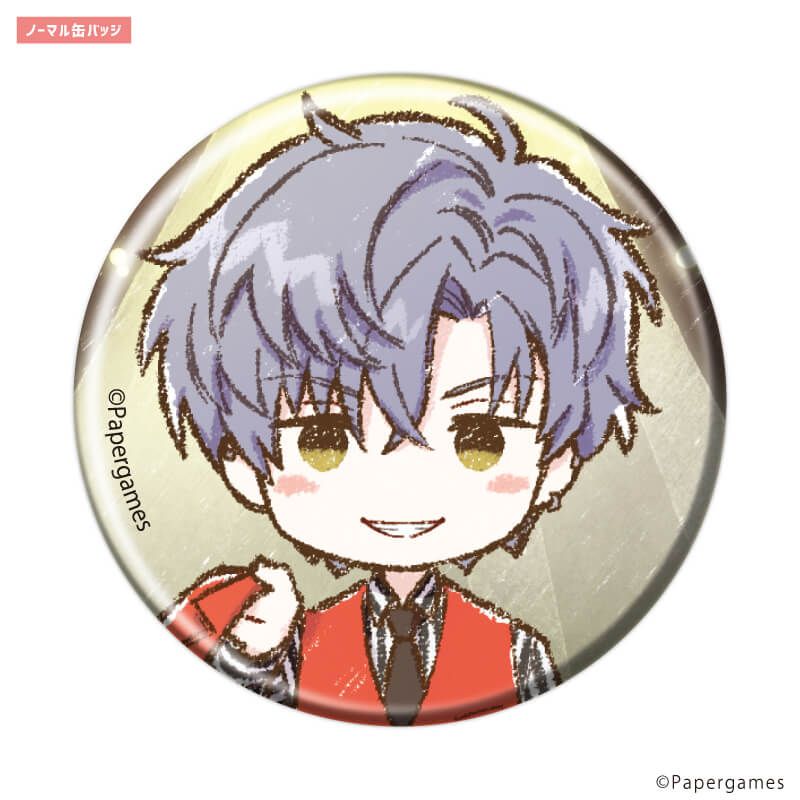 トレーディング缶バッジ(レア入り)「恋とプロデューサー～EVOL×LOVE～」14/1BOX8個入り(ノーマル全7種+レア1種)(グラフアートイラスト)