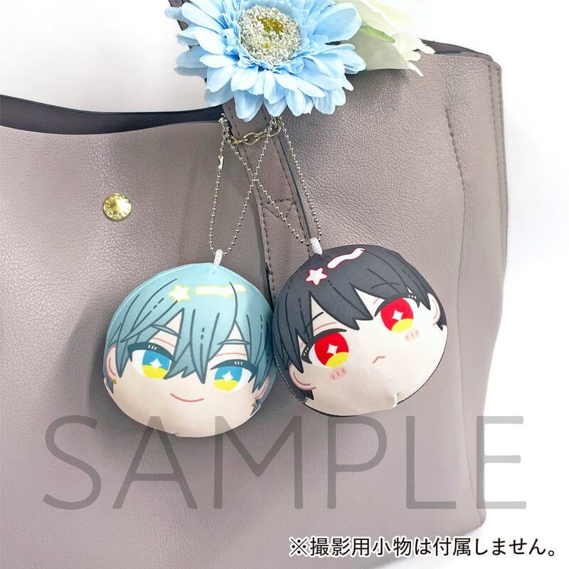 おやすみ、またね。ましろくん。【おもちクッションストラップ2個セット】