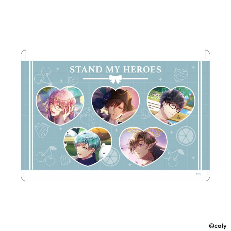 キャラクリアケース「スタンドマイヒーローズ」18/瀬尾研究室(公式イラスト)