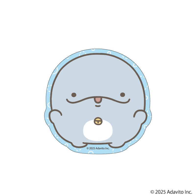 ダイカットステッカー「親子イルカ」01/コンプリートBOX(全6種)(描き下ろしイラスト)